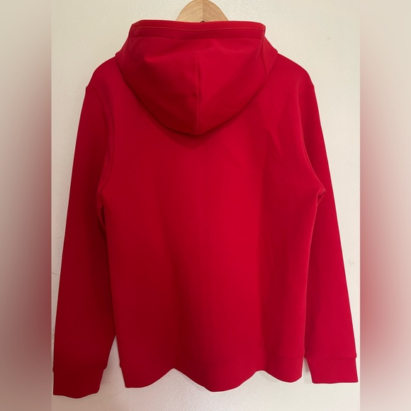 Red Hugo Boss men’s zip-up hoodie - Picture 3 of 5